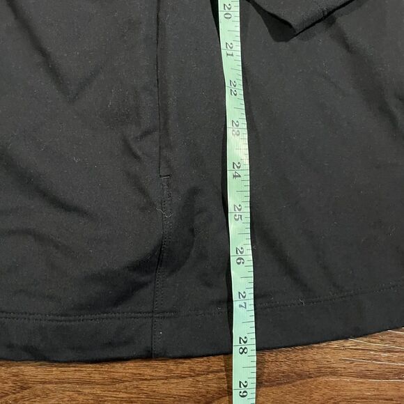 J Jill Fit Performance Zip Front Hoodie Long Sleeve Sweater Black Womens Size 3X - Picture 5 of 9